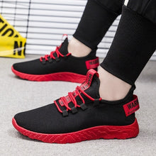 Load image into Gallery viewer, Fashion Men Sneakers Mesh Casual Shoes Lac-up Mens Shoes Lightweight Vulcanize Shoes Walking Sneakers Zapatillas Hombre