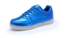 Load image into Gallery viewer, UncleJerry Size 31-46 USB chargering Led Shoes for kids & adults Light Up Sneakers for boys girls men women Glowing Party Shoes